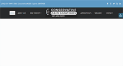 Desktop Screenshot of conservativepainsolutions.com